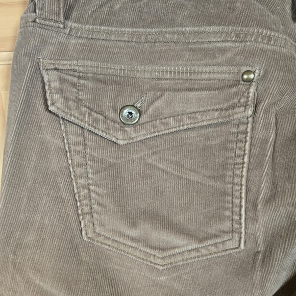 Vintage Gap Bootcut Midrise Corduroy Tan Womens 14 90s Retro Fall Winter NWOT - Picture 4 of 6